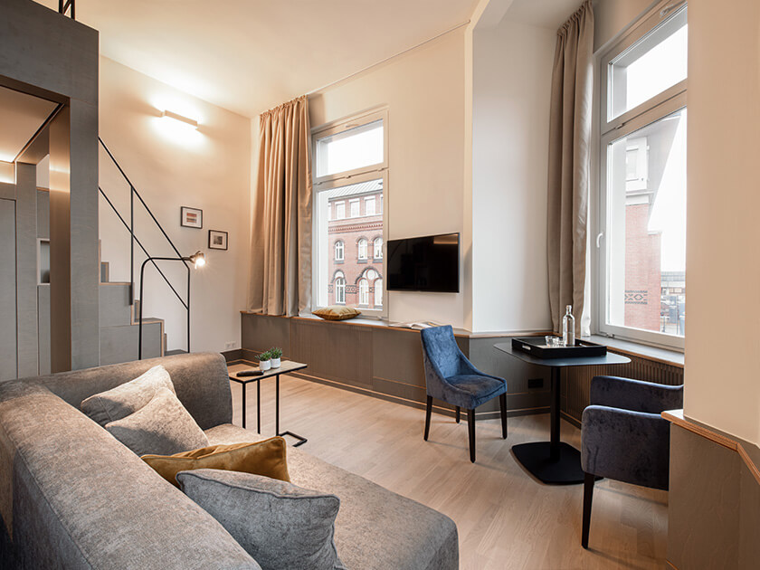 Oberdeck Hamburg Comfort Studio Apartment