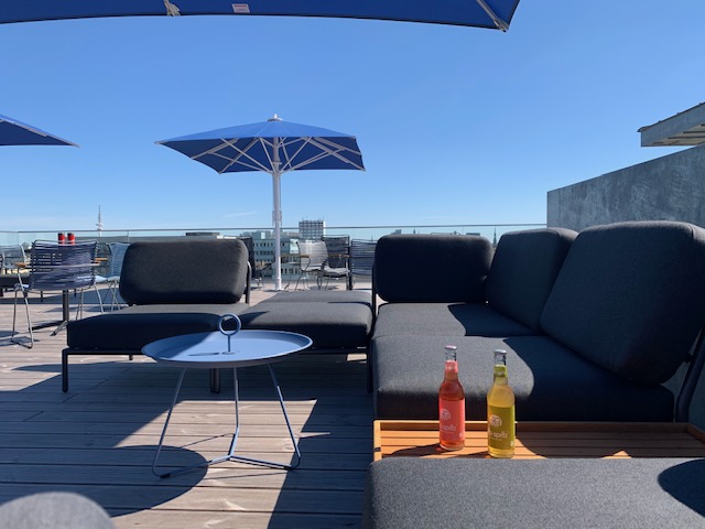 Roof terrace 1 Dachterrasse Oberdeck Lounge